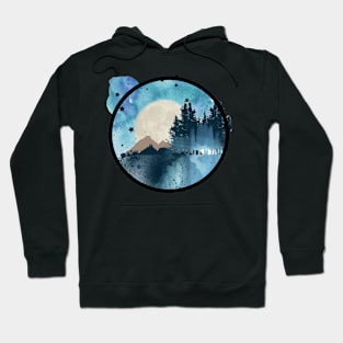 Moon and Mountains Hoodie